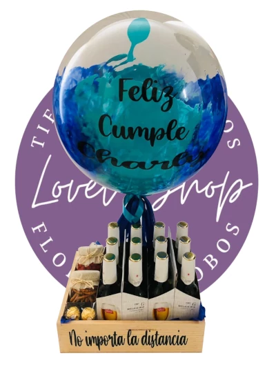 Regalo con cervezas Stella Artois y botana gourmet, entrega en Cancún — $1,950 MXN
